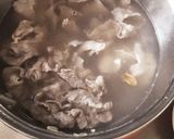 もやしと豚ばら肉の胡麻味噌マヨ和え〜作り方3写真