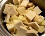 高野豆腐の肉ジャガ風作り方5写真