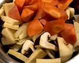 高野豆腐の肉ジャガ風作り方7写真