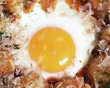 とろり半熟卵黄からめて♪巣籠もりタコ焼き作り方5写真