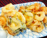エビとホタテのかき揚げ作り方10写真