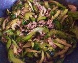 副菜に✤豚肉とセロリの中華きんぴら✤作り方10写真