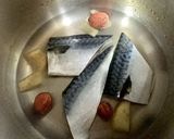 塩サバで骨まで柔らかいサバの味噌煮作り方2写真