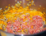 簡単★焼肉のたれで！合い挽肉のそぼろ丼♡作り方2写真
