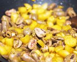 焼き鳥より旨い★簡単！鶏ハツのピリ辛大根作り方4写真