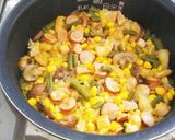 冷蔵庫の残り物で☆カレーピラフ作り方10写真