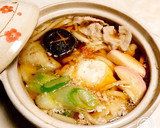 超簡単！切って乗せて煮るだけ鍋焼きうどん作り方6写真