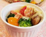 ゴロゴロ野菜と魚ニソのマヨチーズ焼き☆作り方9写真