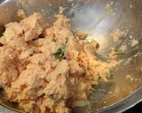 チーズin大葉豆腐ハンバーグ作り方10写真