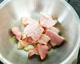 簡単ベーコンガーリックチーズフォンデュ風作り方4写真