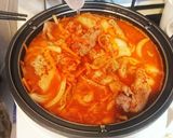簡単な本格的キムチ鍋〜キムチチゲ〜作り方5写真