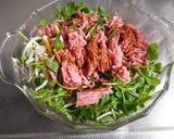 簡単★豆苗ともやしのビビンバ風丼✿作り方2写真