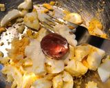 鶏胸肉と卵の梅マヨサラダ作り方4写真
