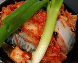 サバのキムチ煮。作り方3写真