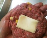 チーズとコーンのハンバーグ☆作り方4写真