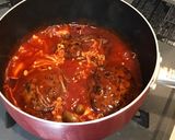 ケチャップで煮込みハンバーグ作り方6写真