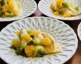 ＊マクロビ＊甘酒ソースおたまクレープ作り方7写真