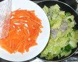 キャベツの梅肉炒め♪簡単作り方10写真