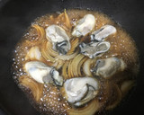 五分で簡単 牡蠣卵とじ丼 カキ作り方4写真