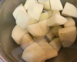 俺流！絶対に旨い…鶏皮のり塩ポテト作り方1写真