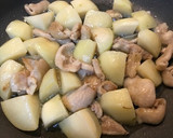 俺流！絶対に旨い…鶏皮のり塩ポテト作り方6写真