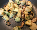 俺流！絶対に旨い…鶏皮のり塩ポテト作り方9写真