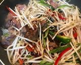 俺流!鶏レバーともやしの炒め物作り方12写真