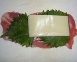 マリネ豚肉で✿大葉チーズ巻き作り方2写真