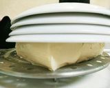 濃厚な味♦豆腐ピザ(オクラ&キムチ)作り方1写真