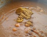 残りカレーが進化★濃厚ひよこ豆カレー作り方4写真