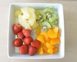 ひなまつりフルーツポンチ作り方1写真