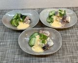 鯖缶と胡瓜のマヨラー油🌶️作り方3写真