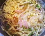 ガッサリ細切りキャベツの野菜スープ作り方3写真