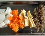 根菜のお味噌汁作り方1写真