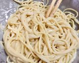 カリポリ食感のスパゲティワッフル作り方2写真