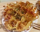 カリポリ食感のスパゲティワッフル作り方4写真