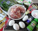 濃厚★美味【うどんのチキンカルボナーラ】作り方1写真