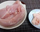 濃厚★美味【うどんのチキンカルボナーラ】作り方2写真