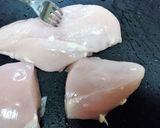濃厚★美味【うどんのチキンカルボナーラ】作り方3写真