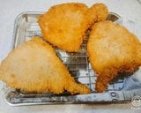衣が剥がれにくい豚カツ作り方6写真