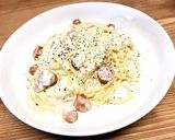 生クリームあったら‥ホワイトカルボナーラ作り方8写真