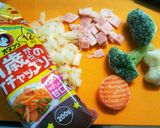 1歳半からの子のために。完食パスタ♪作り方1写真