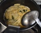 切干大根でヘルシ−麺！きつねうどん風作り方3写真
