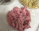 汁なし担々麺作り方1写真