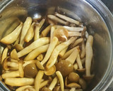 ほうれん草としめじのお浸し【母の味】作り方3写真
