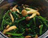ほうれん草としめじのお浸し【母の味】作り方4写真