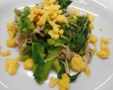 めっけもん♪菜の花のバター炒め作り方4写真
