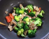 豚肉と野菜のごま炒め作り方4写真