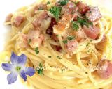 ズボラ♥レンジだけ♪全卵カルボナーラஐஃ作り方5写真