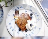 くるみ、チョコ入りバナナブレッド作り方10写真